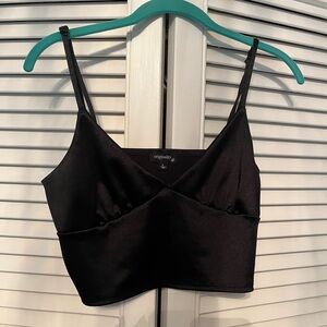 Black Crop Top